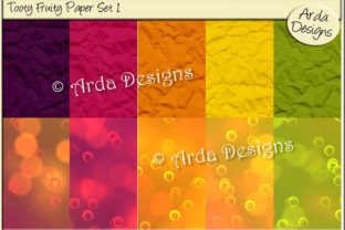 Boost Creativity with Tooty Fruity Paper Set 1
