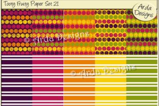 Boost Creativity with Tooty Fruity Paper Set 21