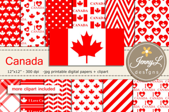 Canada Digital Papers and Clipart: A Comprehensive Overview