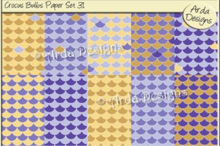 Crocus Bulbs Paper Set 31