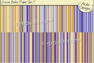 Exploring the Versatility of Crocus Bulbs Paper Set 7 and Its Companion Backing Papers