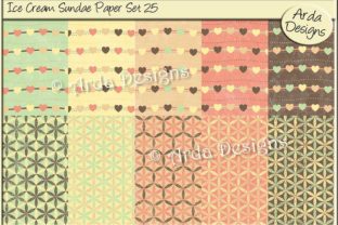 Ice Cream Sundae Paper Set 25: A Creative Tool for Modern Creativity