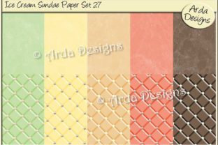 Ice Cream Sundae Paper Set 27: A Practical Solution for Creative and Functional Needs