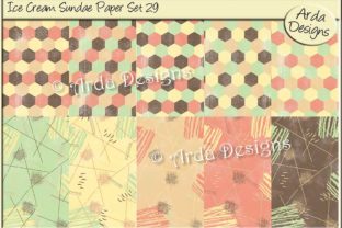 Ice Cream Sundae Paper Set 29: A Practical Tool for Creative Professionals