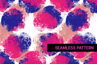 Seamless Pattern of Inked Leaves: A Creative Design for Textile and Printing