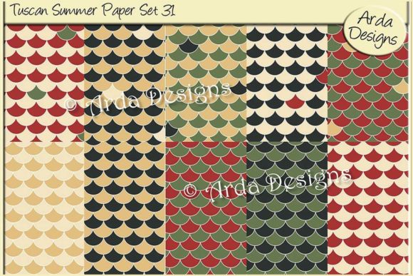 Tuscan Summer Paper Set 31: A Versatile Tool for Creative and Practical Use