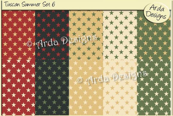 Tuscan Summer Paper Set 6: A Creative Staple for Modern Designers
