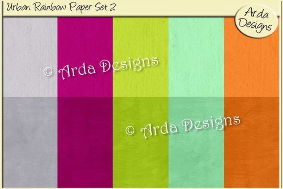 Urban Rainbow Paper Set 2: A Versatile Tool for Creative and Professional Use