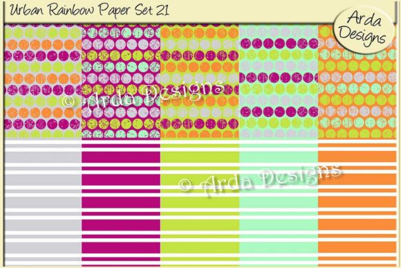 Urban Rainbow Paper Set 21: A Modern Solution for Creative and Practical Needs