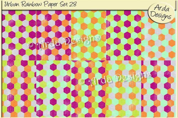 Urban Rainbow Paper Set 28: A Versatile Tool for Creative and Professional Use